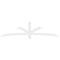 Ekena Millwork Davenport Architectural Grade PVC Gable Bracket, 108"W x 27"H x 2"D x 4"F, 6/12 Pitch GBP108X27X0204DAV00 - alternate 2
